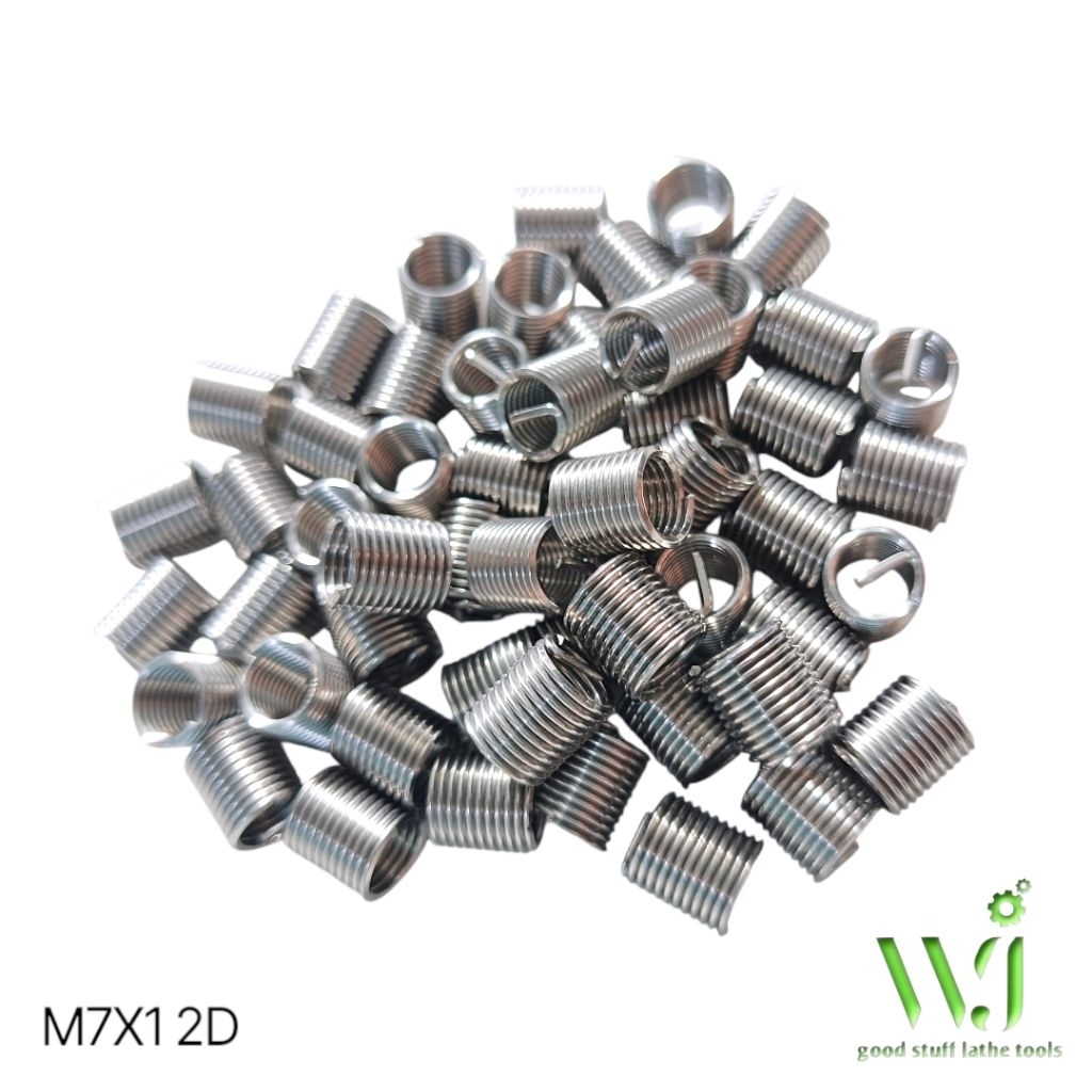 Recoil M7×1 2D Recoil helicoil perbaikan ulir drat baut 7mm slek dol kunci 11