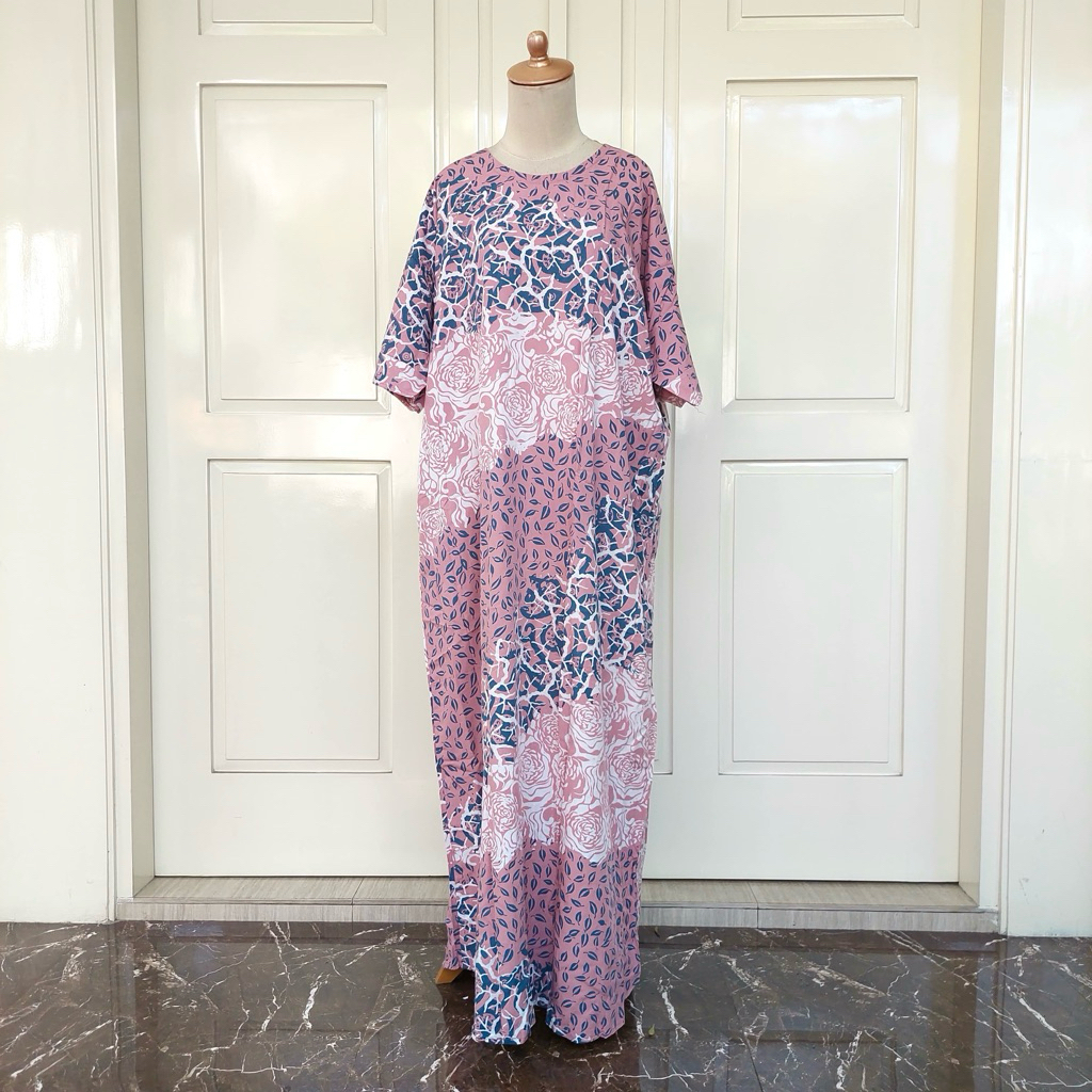 (Daster Luza) Longdress Stali Belah by Batik Luza Pekalongan