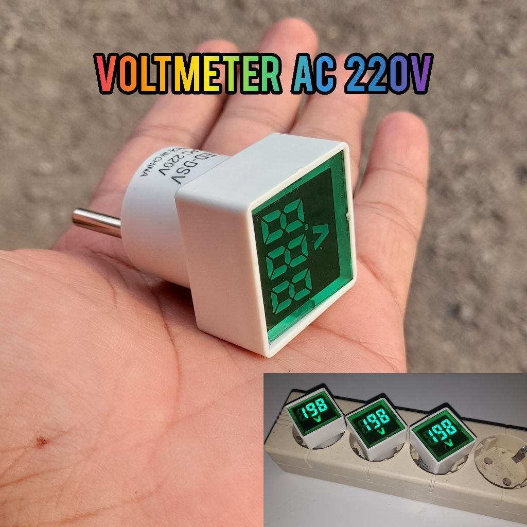 Voltmeter Digital Voltmeter Colok