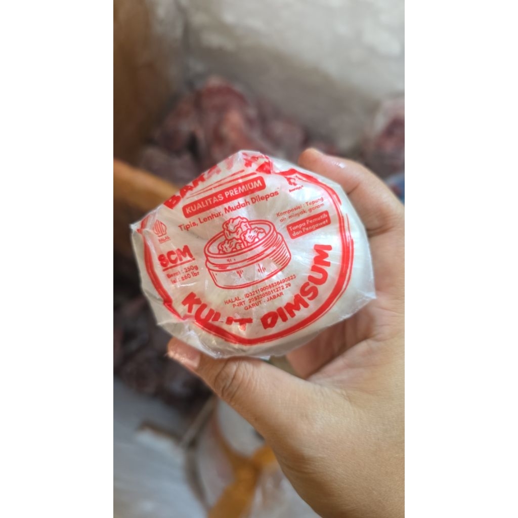 kulit dimsum ukuran 8cm