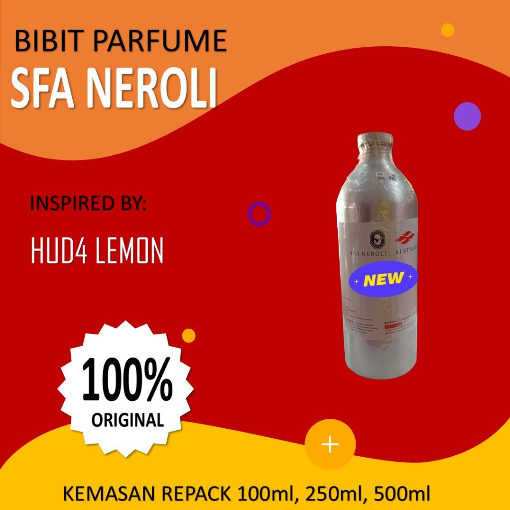 Bibit Parfume Neroli HUDA LEMON Searah KAY4LI C4PRI BOTOL L3MON SU9AR
