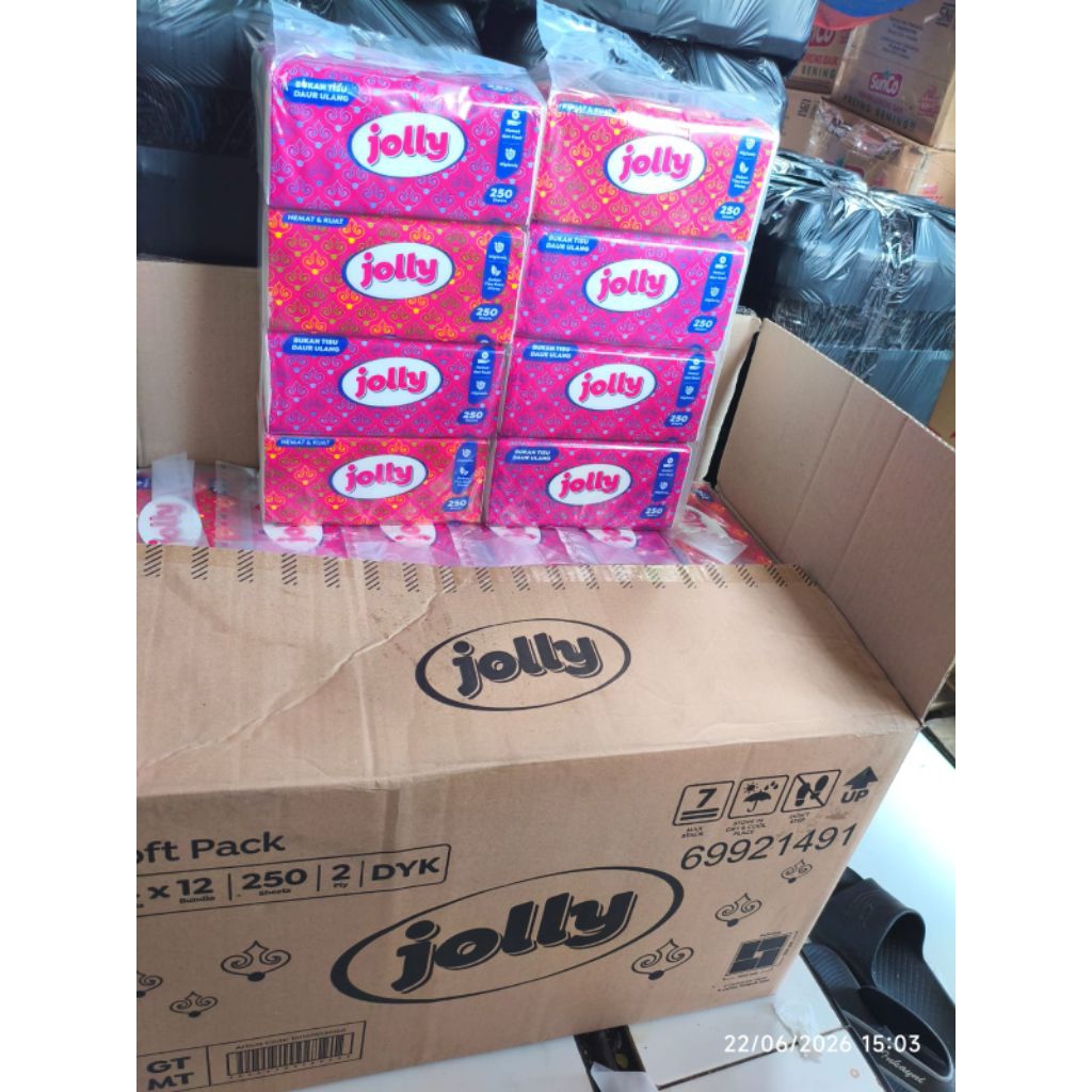 Tissue Jolly 250 ply 1 karton