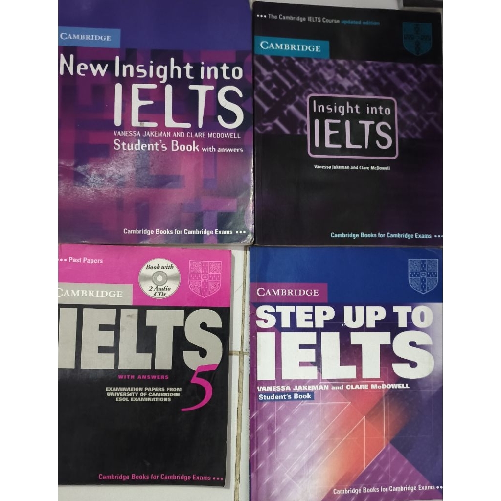 BUKU CAMBRIDGE IELTS STUDENTS BOOK BEKAS ORIGINAL