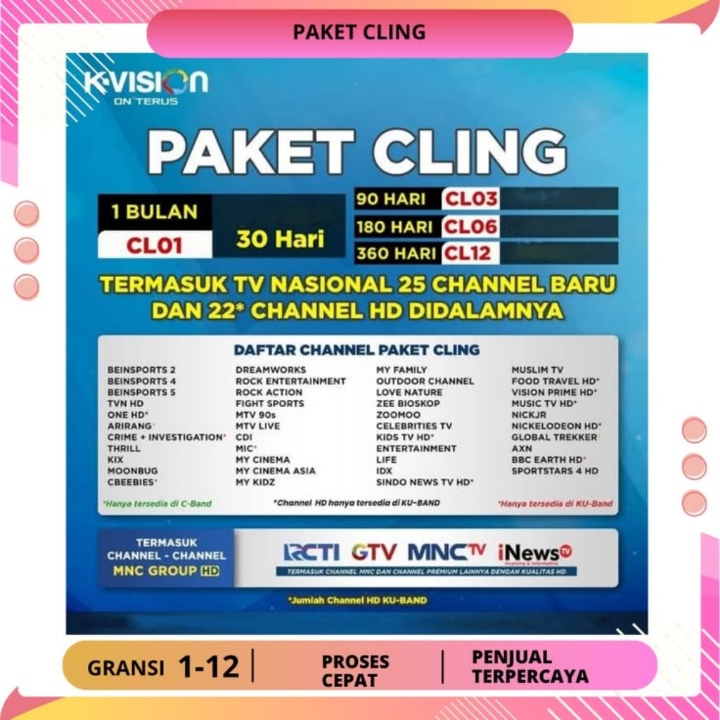 paket cling k vision