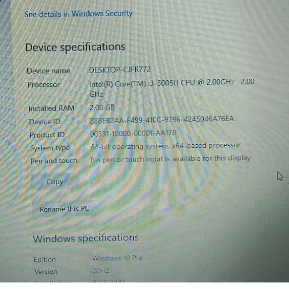 Lenovo IP100 Motherboard