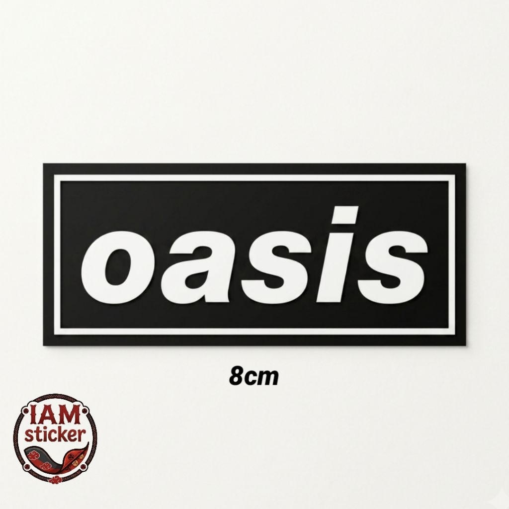 sticker cutting OASIS anti air sticker motor/helm/laptop