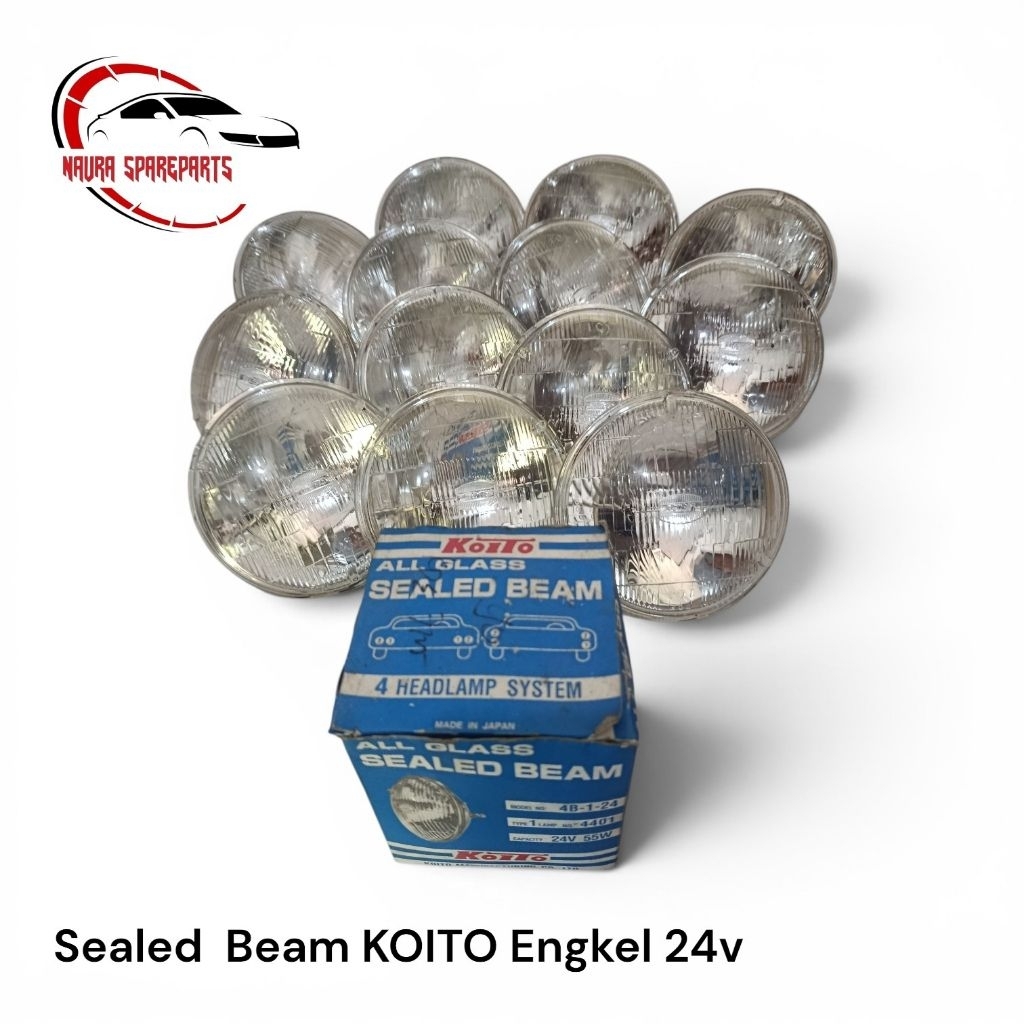 Sealed Beam/Lampu Depan Ps100 Engkel/Singel 24V