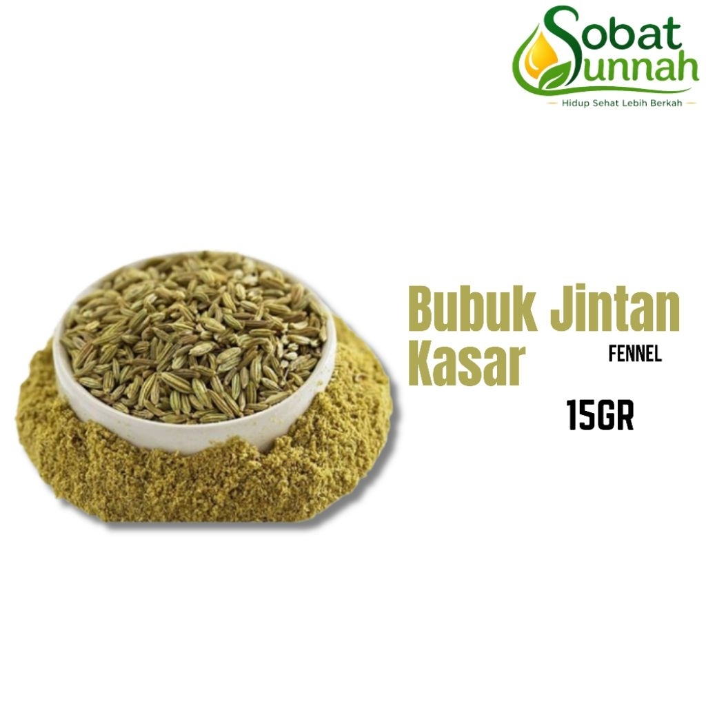 Bubuk Jintan Kasar / Fennel Powder / Tepung Jintan Manis