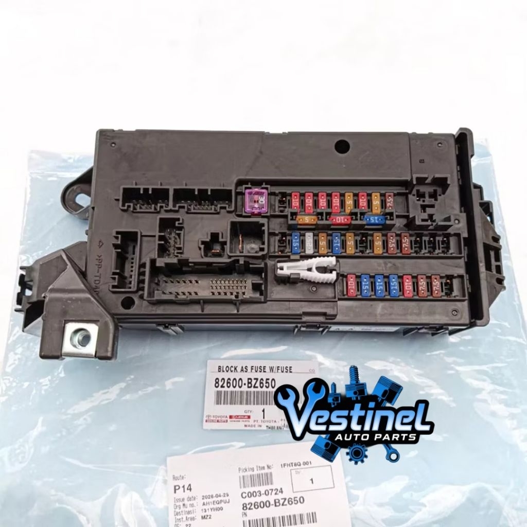 Box Sekring Fuse BCM Kode AA Toyota Calya Daihatsu Sigra 1200cc 2016 - 2020 Original