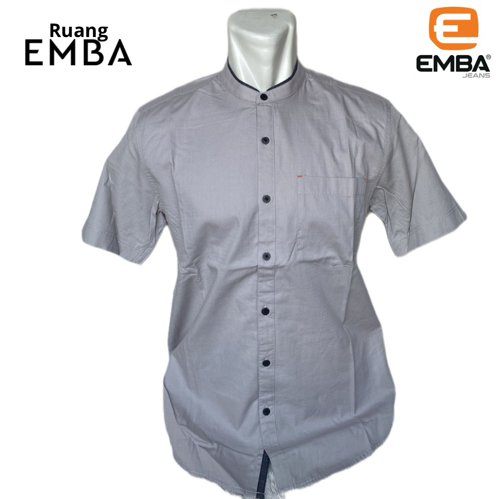 EMBA - Koko EMBA Casual Lengan Pendek - Ready Size L