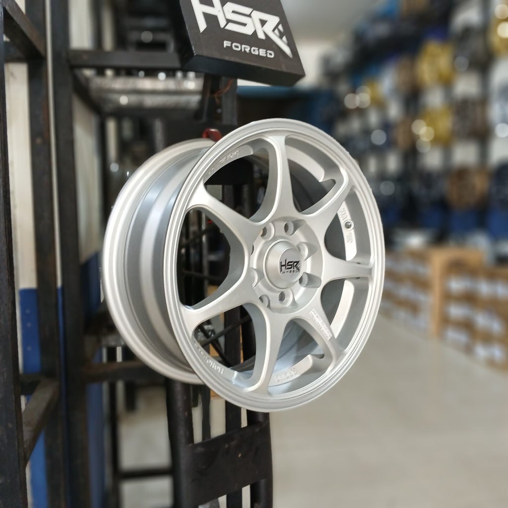 Velg mobil hsr wheel r14 karimun atoz datsun hsr sebunsuta R14 baut 4 silver