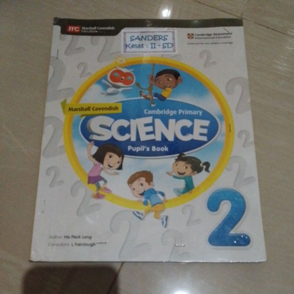 BUKU ORI BUKU MARSHALL CAVENDISH CAMBRIDGE PRIMARY SCIENCE PUPILS BOOK 2 PENERBIT MARSHALL CAVENDISH