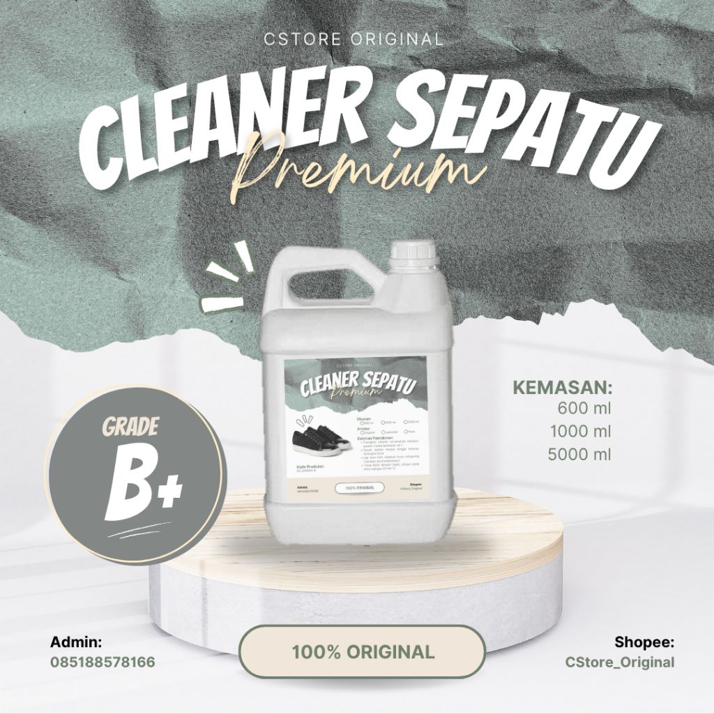 New Cleaner Sepatu Premium | pembersih sepatu grade B | cstore_original