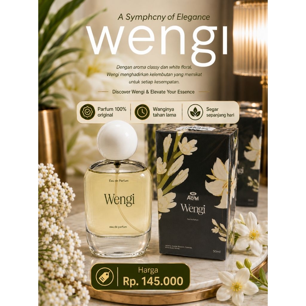 Eu de Parfum  Iki Arum " WENGI "