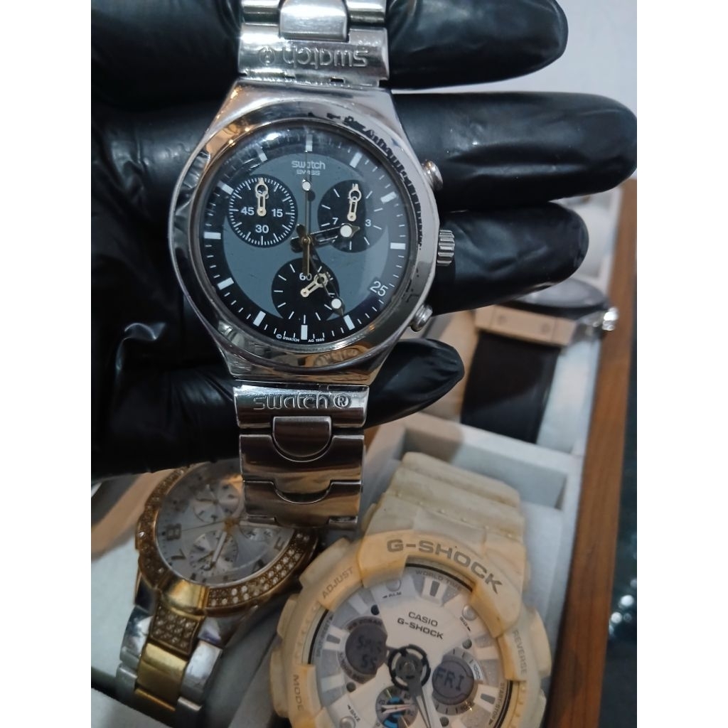 Jam tangan merk SWATCH IRONY (ORIGINAL)