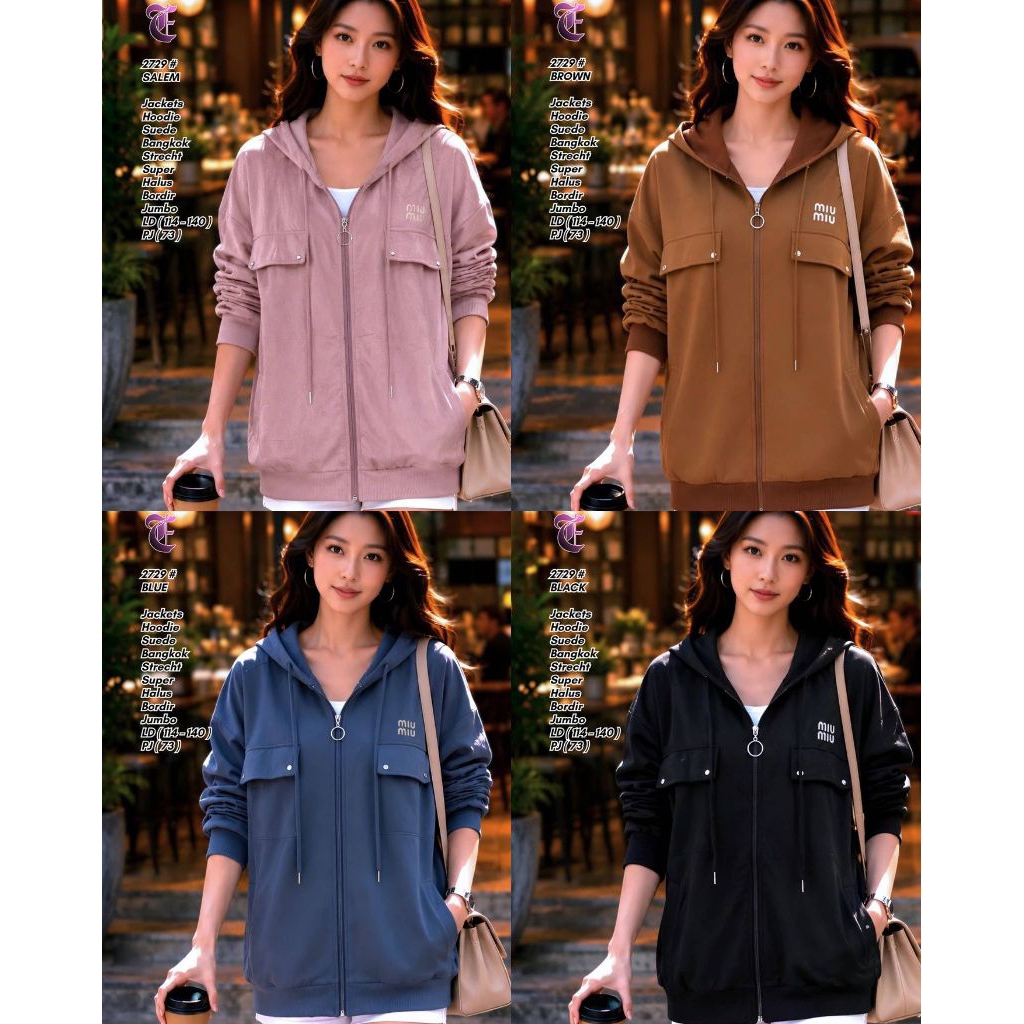 Jacket 2729 Jacket Hoodie Miu Jumbo - ELK
