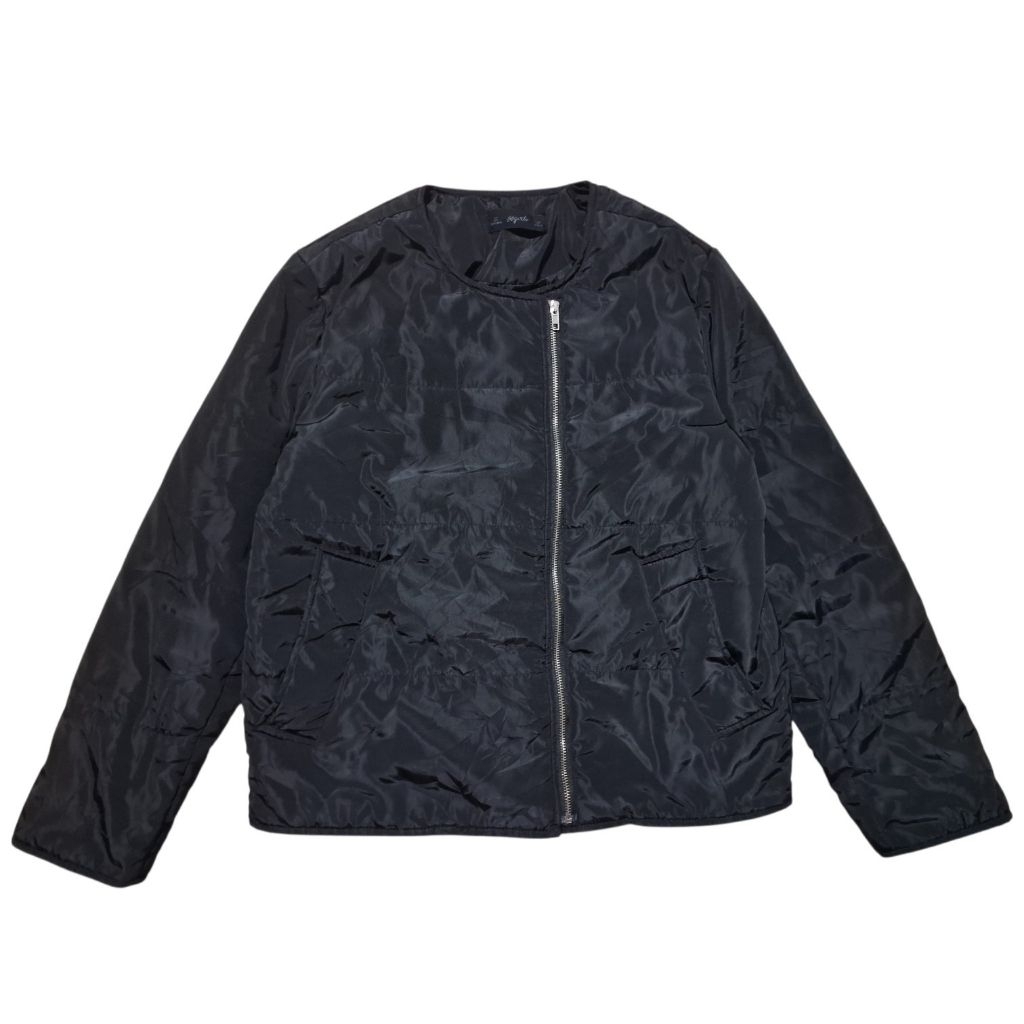 Quilted liner jacket zip