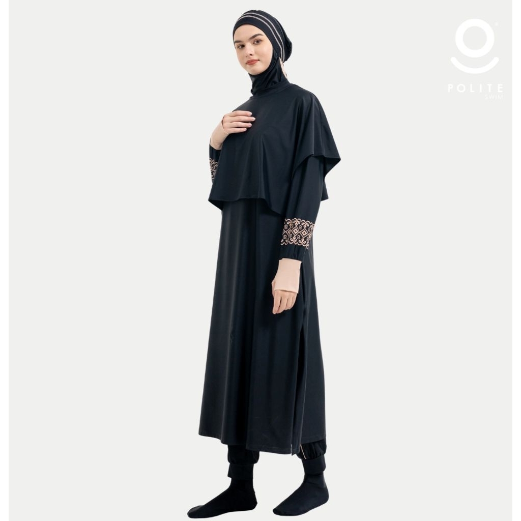POLITE SWIM Baju Renang Muslimah Wanita Premium