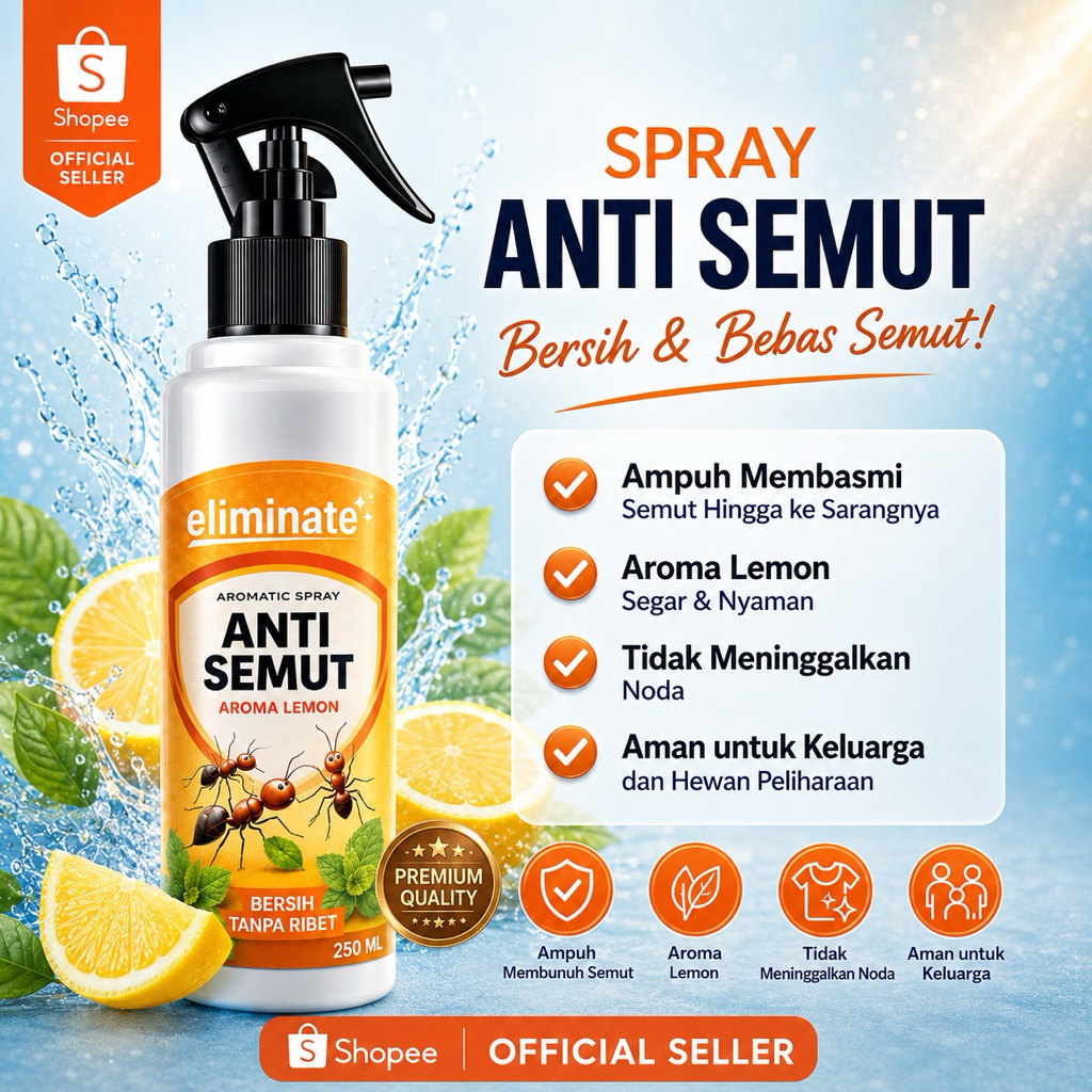 Semprot Anti Semut Eliminate racun semut ampuh