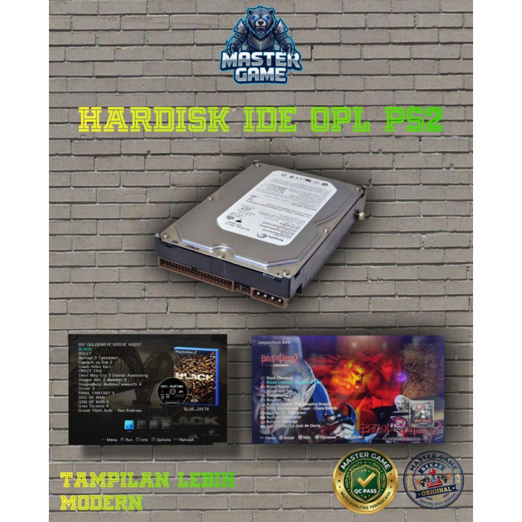 HARDDISK IDE OPL PS2
