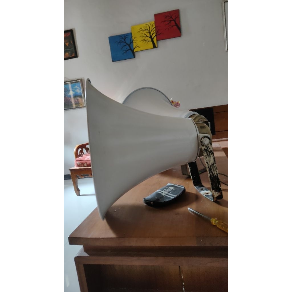 Horn corong speaker toa 5025B 25watt bekas second murah suara cling