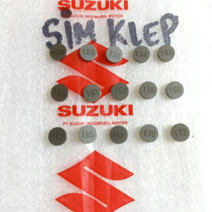Shim klep sim payung klep shim Valve suzuki Satria Fu Gsx Fu fi Cbr Sonic Ninja fi
