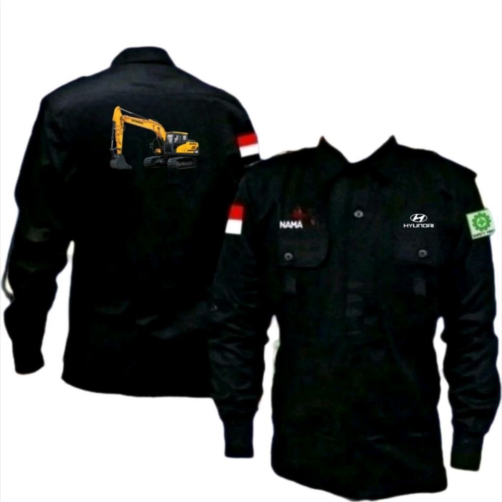 kemeja Hitachi baju Hitachi seragam Hitachi kemeja kerja Hitachi baju kerja Hitachi seragam kerja Hi