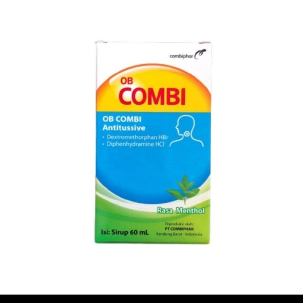 OBH Combi Antitussive 60ml Batuk Kering Tidak Berdahak perbotol....