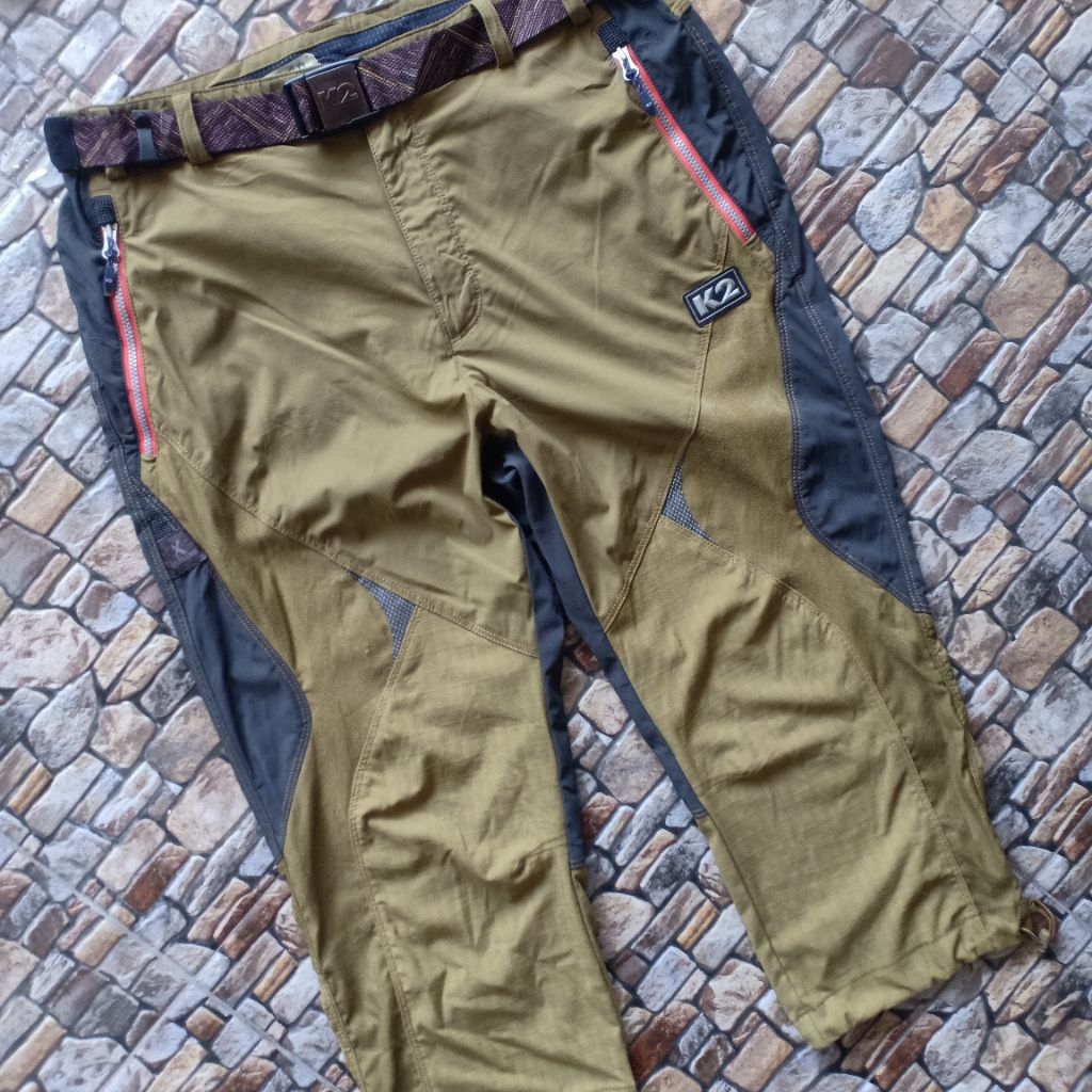 Celana gunung Utility K2 outdoor 7/8 original preloved branded size L