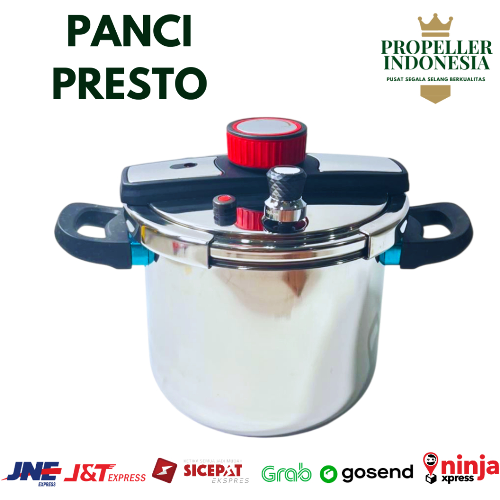 Panci Presto Panci Masak Pelunak Makanan Presto Bahan Stainless