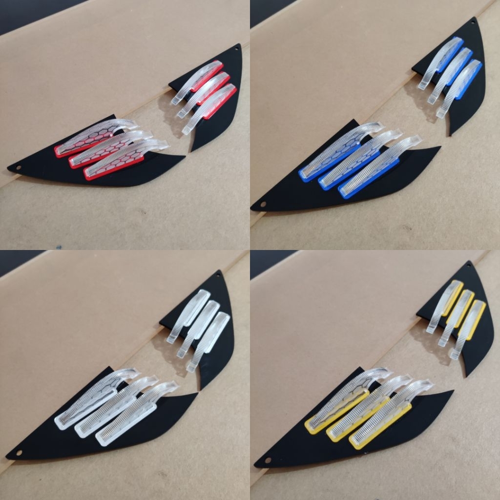 cakar naga bahan pemanis biled Vario 125/150 LED new Lis mirror chrome