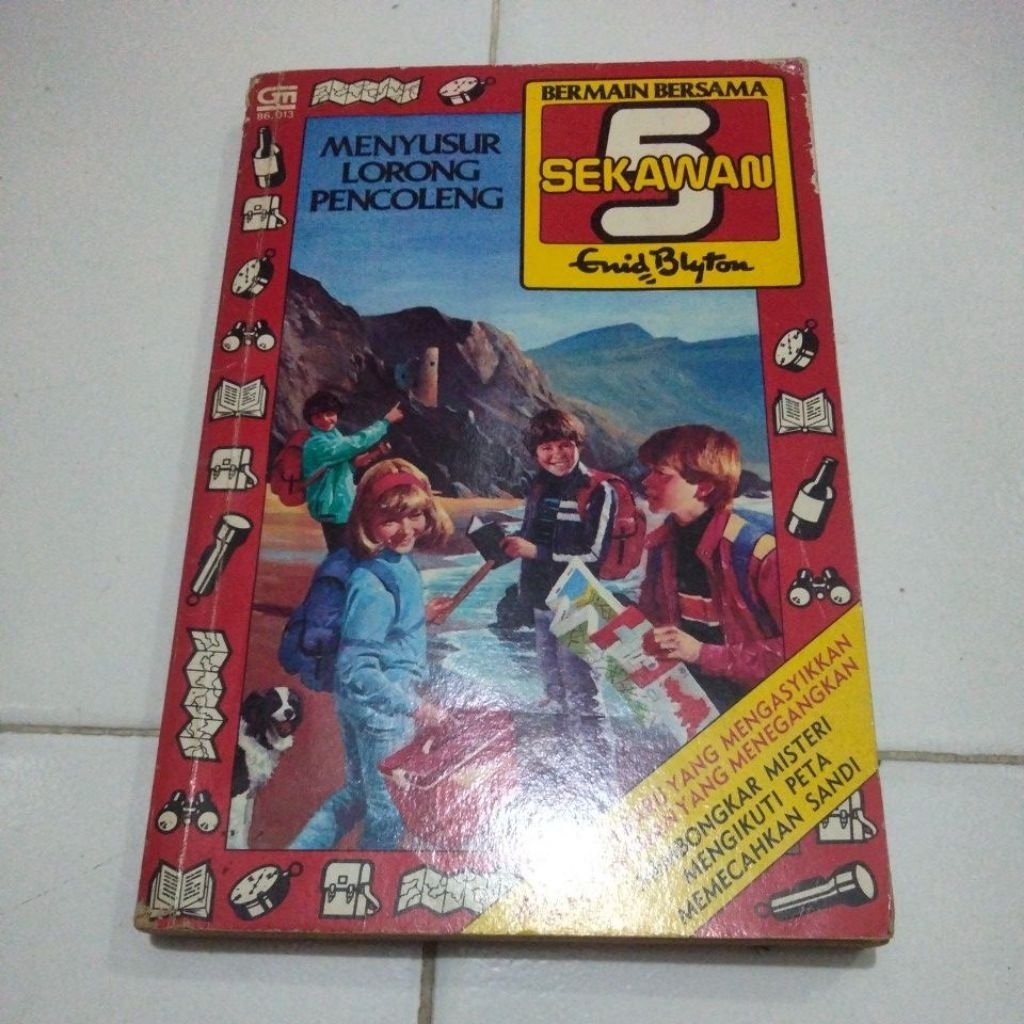 Buku Bermain Bersama Lima Sekawan Enid Blyton
