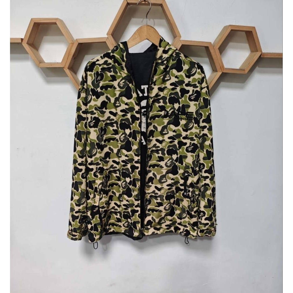 Reversible Jacket Bape Loreng XL