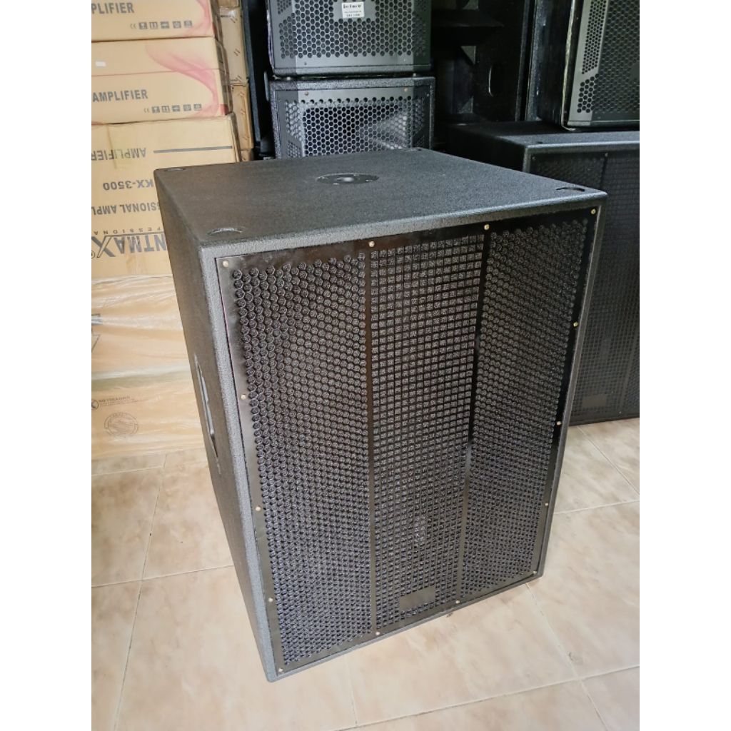 BOX SUBWOFER/ MONITOR MODEL RCF untuk speaker 18 inchi Grill Import bisa Paket Speaker komplit
