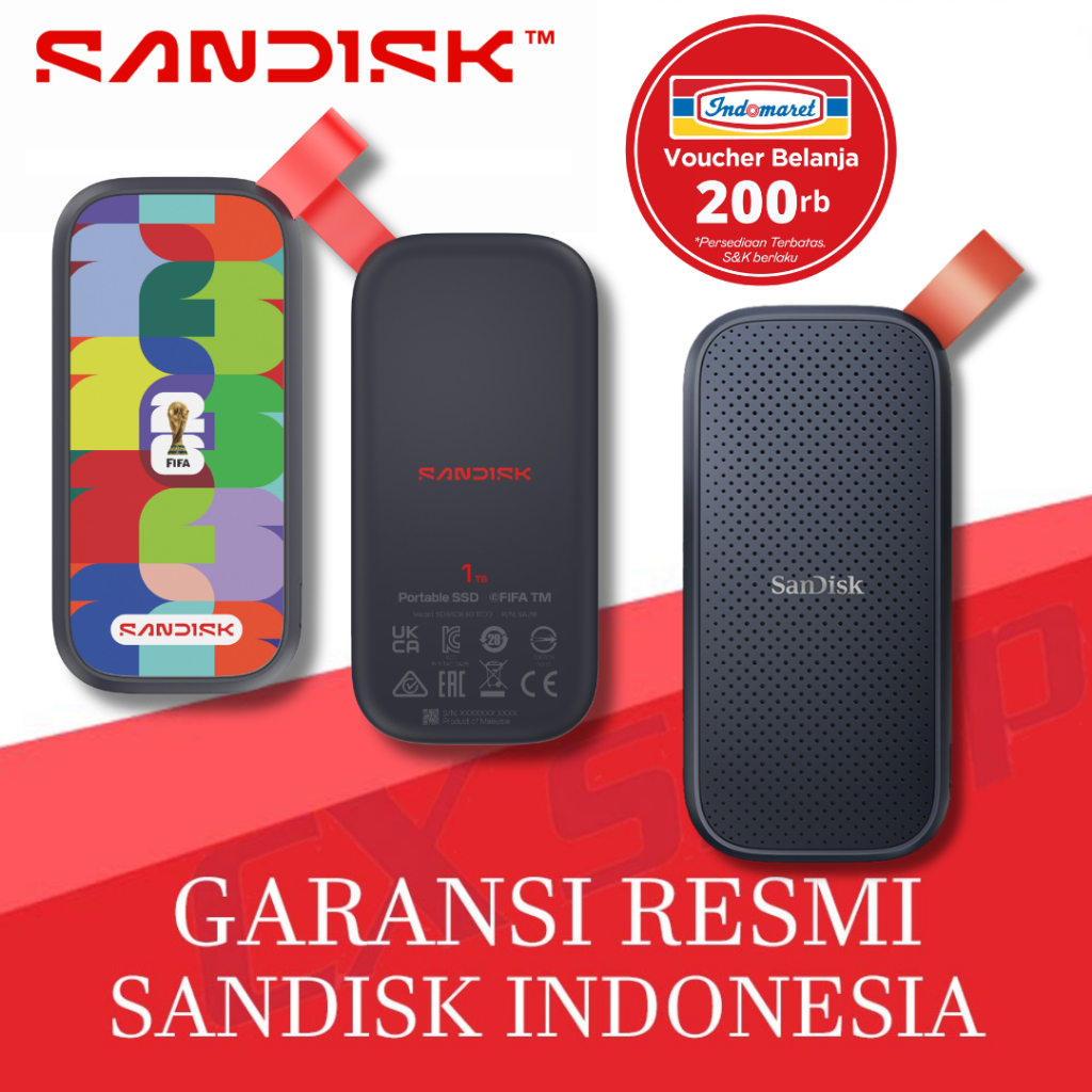 SanDisk Portable SSD E30 1TB USB 3.2