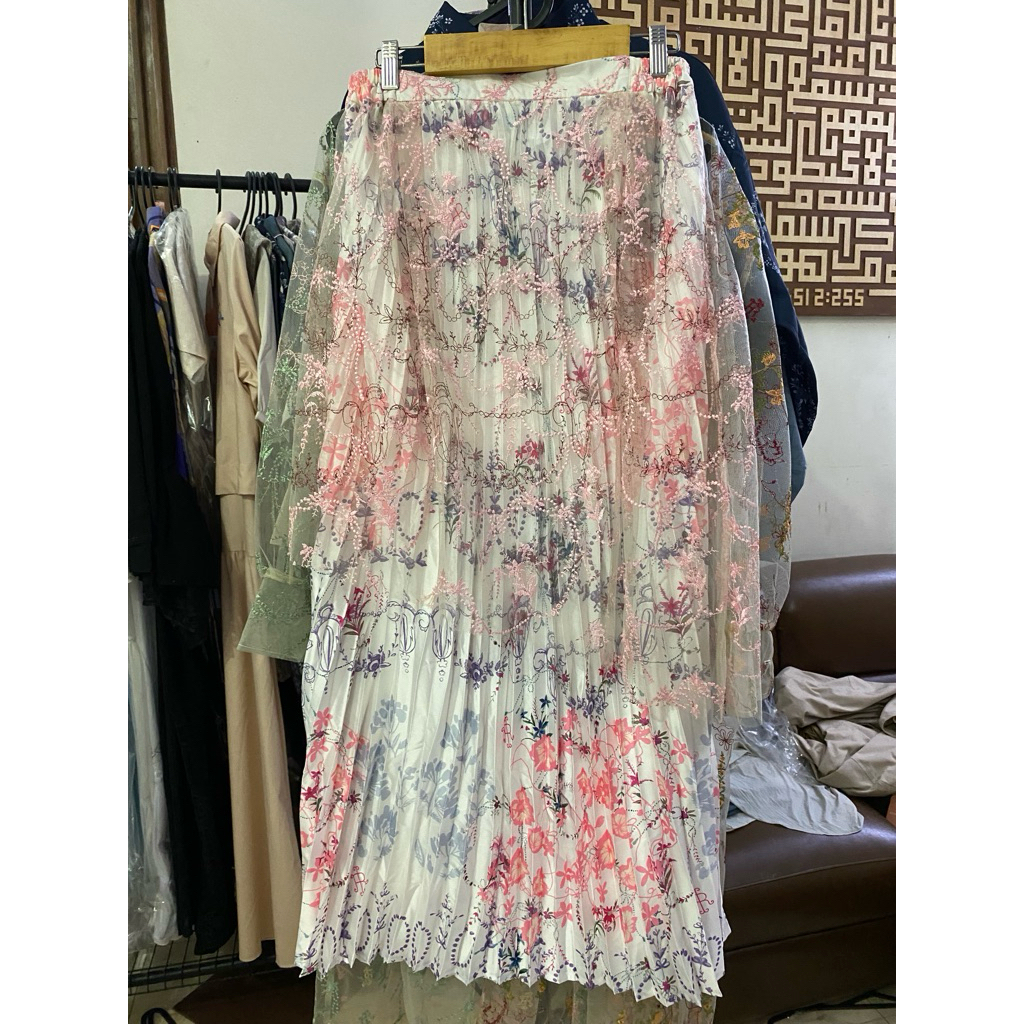 NEW Evening Primerose Skirt Ria Miranda x IKYK Pleats Series Riamiranda