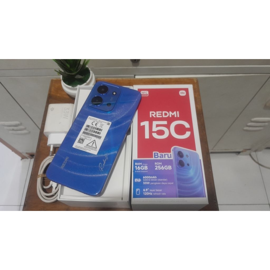 [AzamMediaPonsel] Redmi 15C Ram 8/256GB Second Fullset Berkualitas