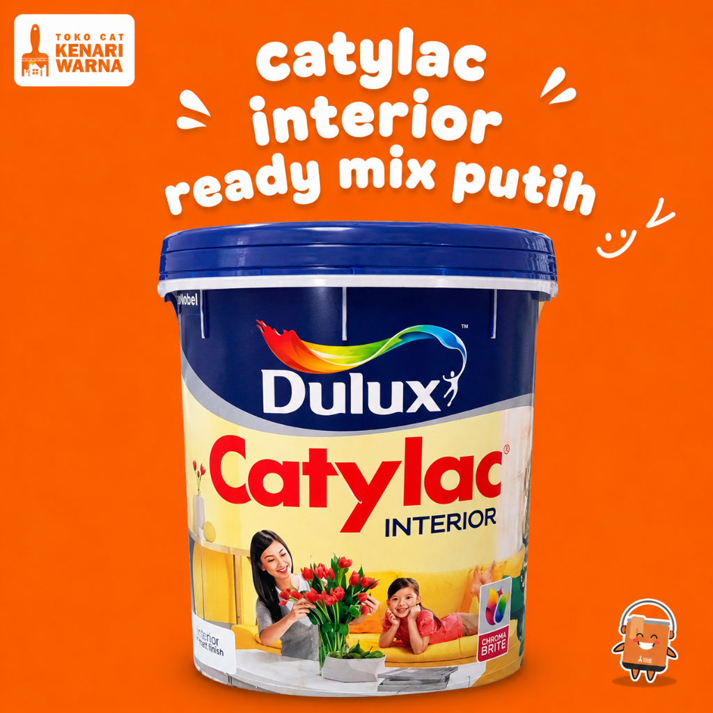 CAT DULUX CATYLAC INTERIOR PUTIH 25 KG