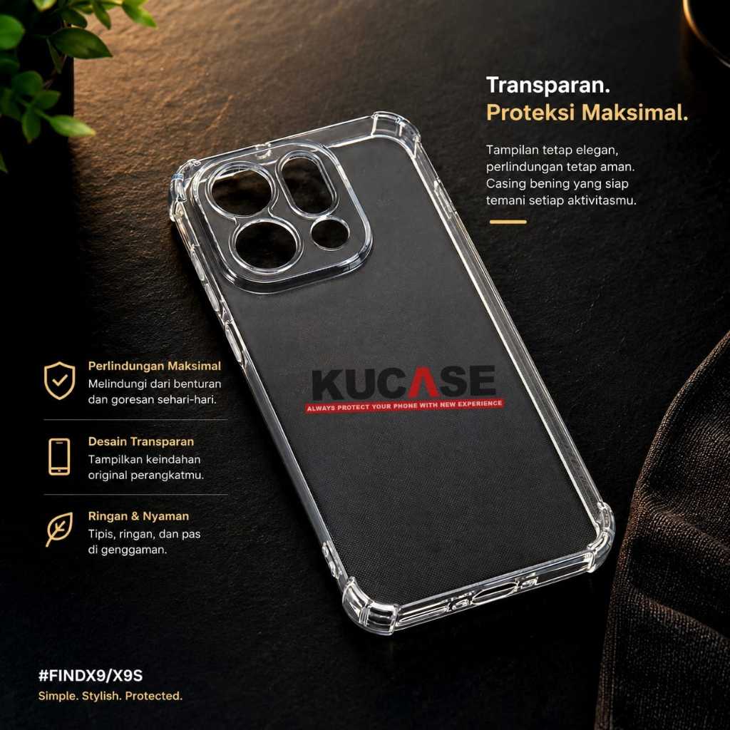 Case Oppo Find X9 Ultra Oppo Find X9 Oppo Find X9S Oppo Find X9 Pro Soft Anticrack Airbag Clear Prem