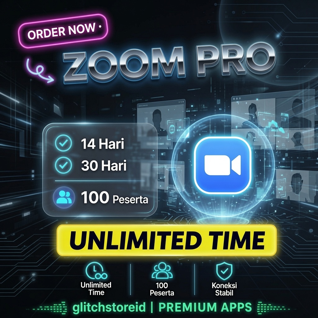 ZOOM PREMIUM 1 Bulan Bergaransi