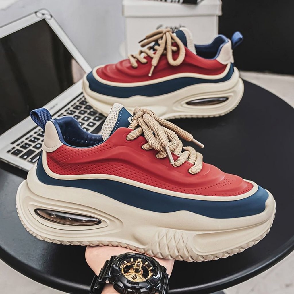 Sepatu Cowok Keren Sneakers Murah Outfit Hang Out Kekinian