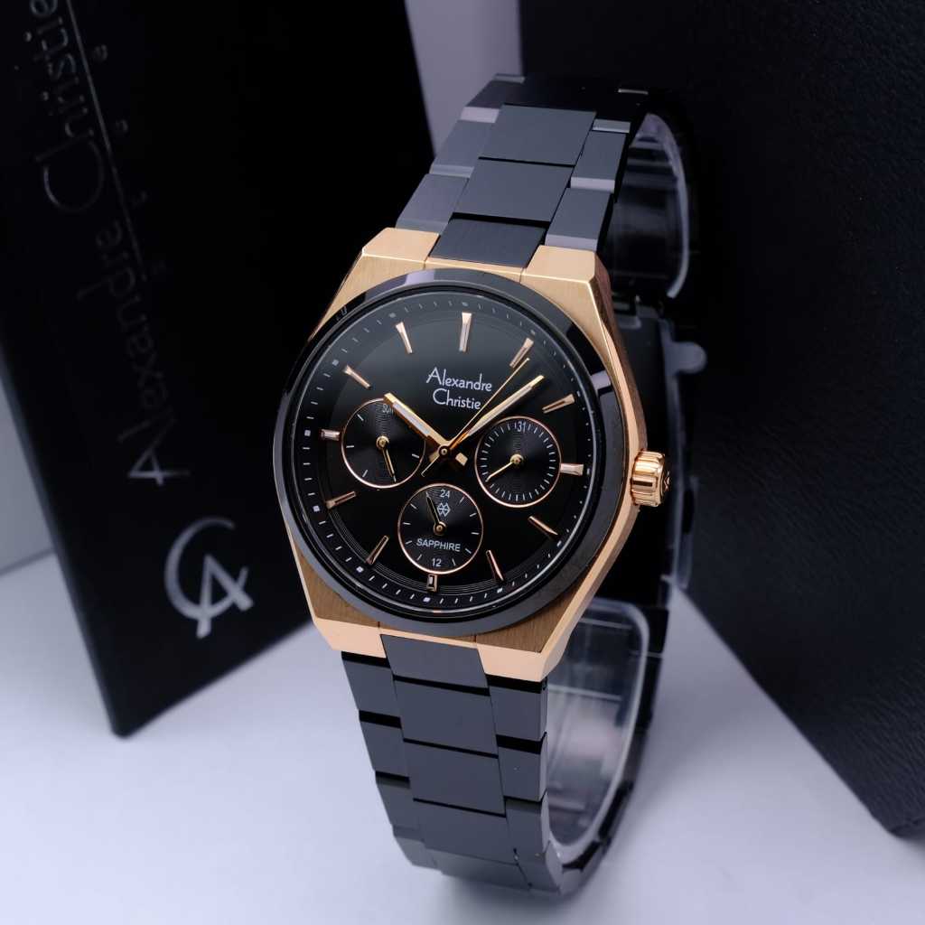 Jam Tangan Alexandre Christie Wanita AC 8697 AC8697 Original Garansi Resmi Alexander Christie 8697 C
