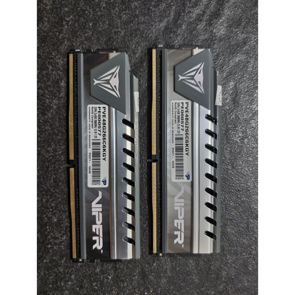 Ram ddr4 8gb kit 2x4gb