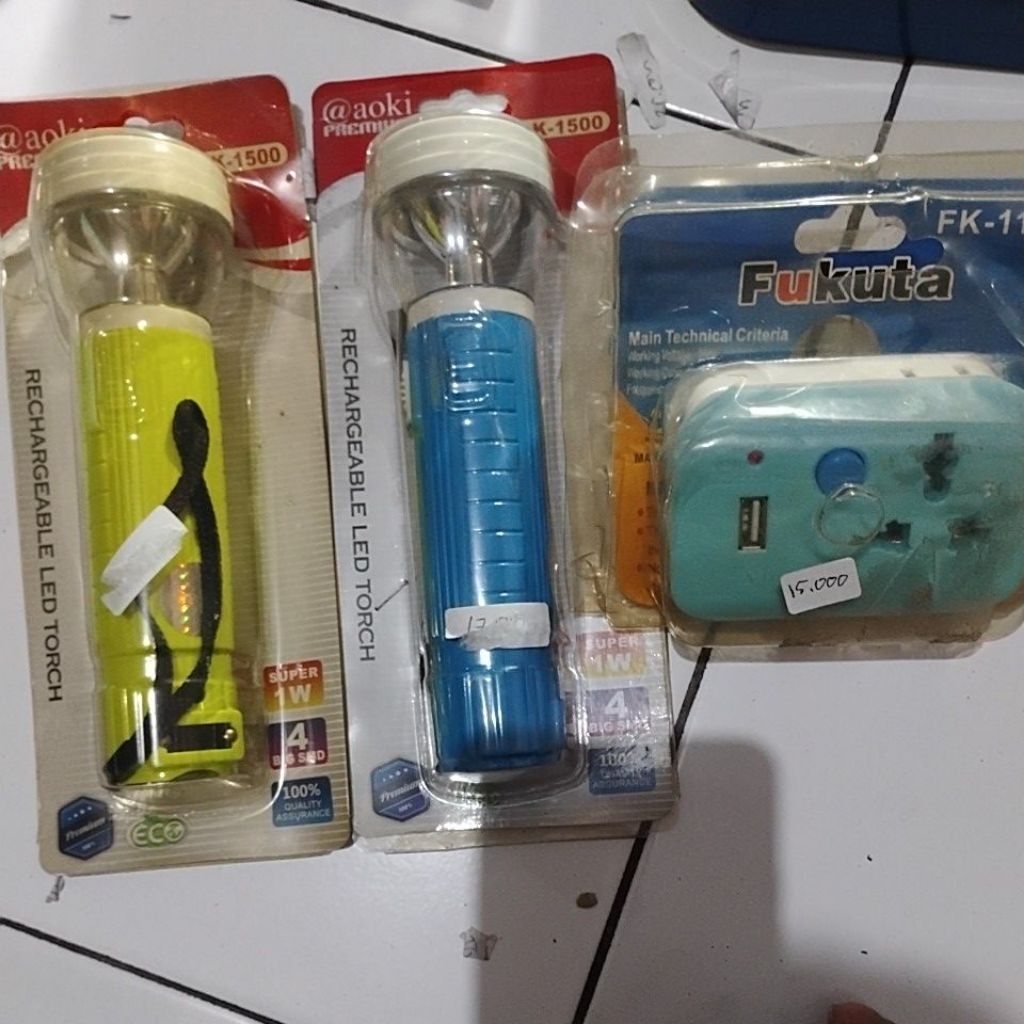 SENTER AOKI DAN STOP KONTAK GAMBLING/Barang Mati