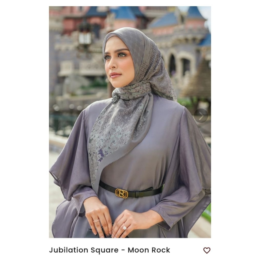 Disney X Buttonscarves - Jubilation Voile Square Moon Rock