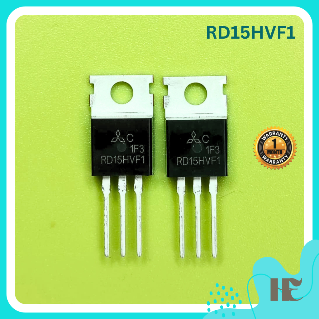 RD15HVF1 GARANSI Mosfet RD15 pengganti transistor C1972 penguat pemancar FM