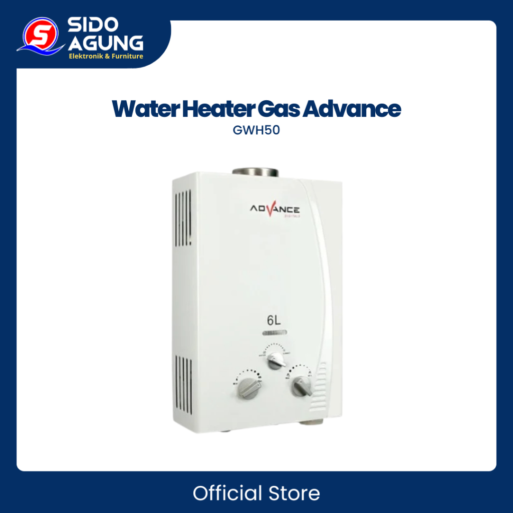 WATER HEATER GAS ADVANCE GWH50
