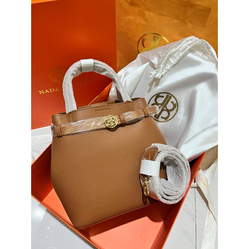 New Ready Stock Nada Puspita Diana Bag BROWN