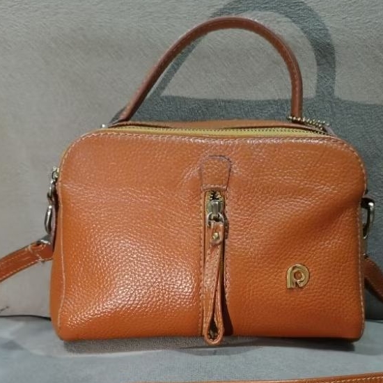 TAS SELEMPANG PAPILLON SEKEN WARNA KUNING MULUS