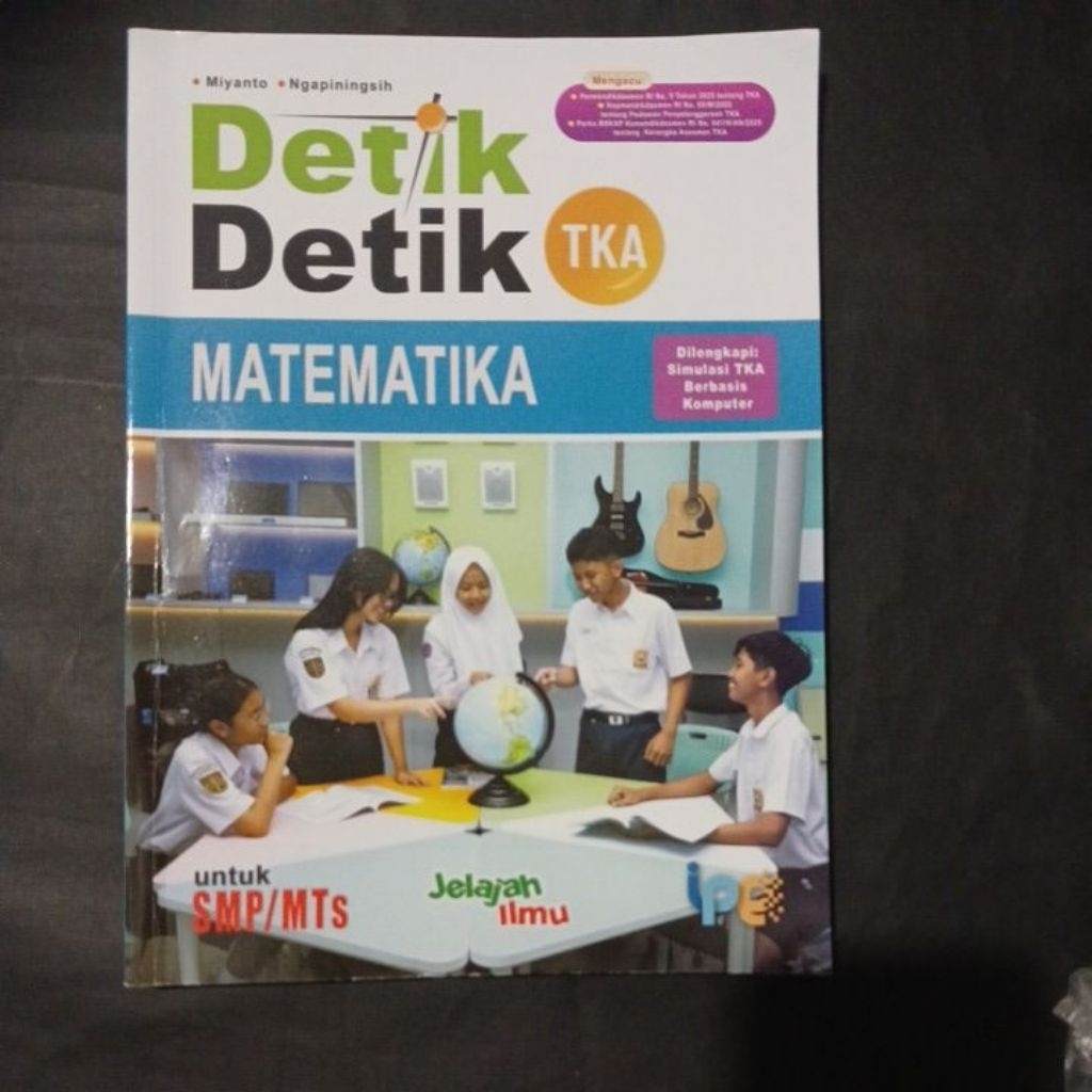 Detik detik TKA matematika untuk smp/mts